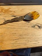 Antieke Gewei Lepel, Antiek en Kunst, Ophalen of Verzenden