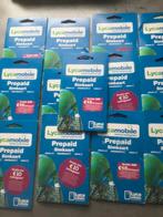 Lycamobile prepaid simkaarten 13 stuks, Ophalen of Verzenden, Nieuw, Overige providers