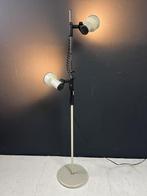 staande lamp met 2 spotjes ? 1978, Ophalen of Verzenden, Gebruikt, Overige materialen, 100 tot 150 cm