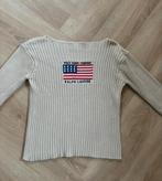 Super mooie Ralph Lauren vlaggentrui maat xs, Beige, Ophalen of Verzenden, Zo goed als nieuw, Ralph Lauren