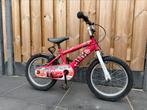 Mooie CARS 16 inch kinderfiets met voor en achterhandrem €75, Fietsen en Brommers, Ophalen, Zo goed als nieuw, Minder dan 16 inch