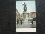 Haarlem circa 1910 Standbeeld Laurens Jansz Coster met volk, Ophalen of Verzenden, Voor 1920, Ongelopen, Noord-Holland
