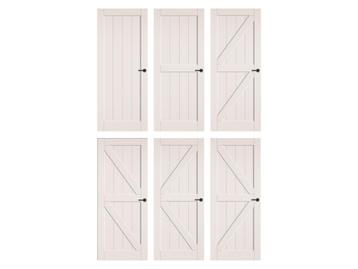 Binnendeur Borger - Witte barndeur - Landelijke deur - NIEUW beschikbaar voor biedingen