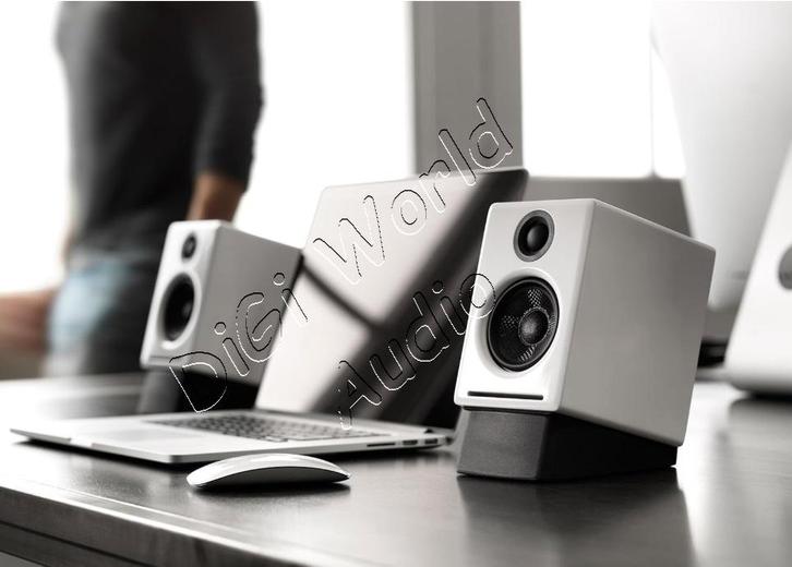 Audioengine A2+ Next Gen speaker set nieuw in doos, Audio, Tv en Foto, Luidsprekers, Nieuw, Front, Rear of Stereo speakers, Minder dan 60 watt