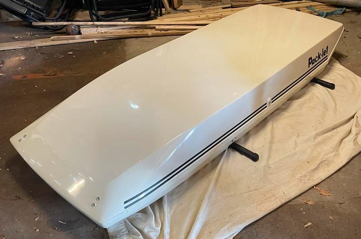 Pack-Let dakkoffer 225x80x30 cm evt samen met Thule drager, Auto diversen, Dakkoffers, Gebruikt, Ophalen