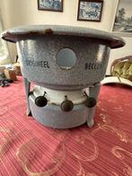 Vintage emaille petroleumstel, Antiek en Kunst, Ophalen