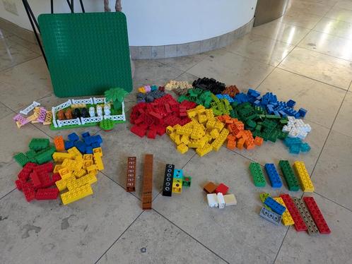 Duplo bouwstenen + bouwplaat, Kinderen en Baby's, Speelgoed | Duplo en Lego, Zo goed als nieuw, Duplo, Ophalen of Verzenden