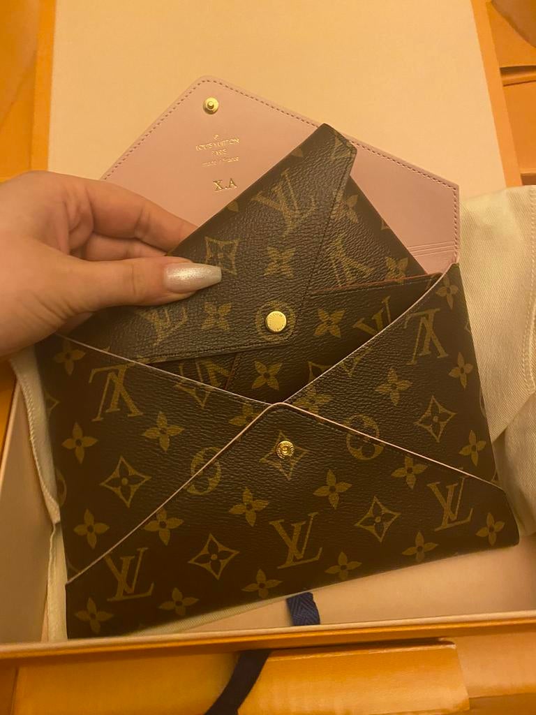 Louis Vuitton | Kirigami Pochette, Ophalen of Verzenden, Zo goed als nieuw, Bruin, Avondtasje