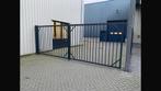 Poort 6 meter staal met 2 palen, Ophalen, Met poort, Zo goed als nieuw, Sierhekwerk