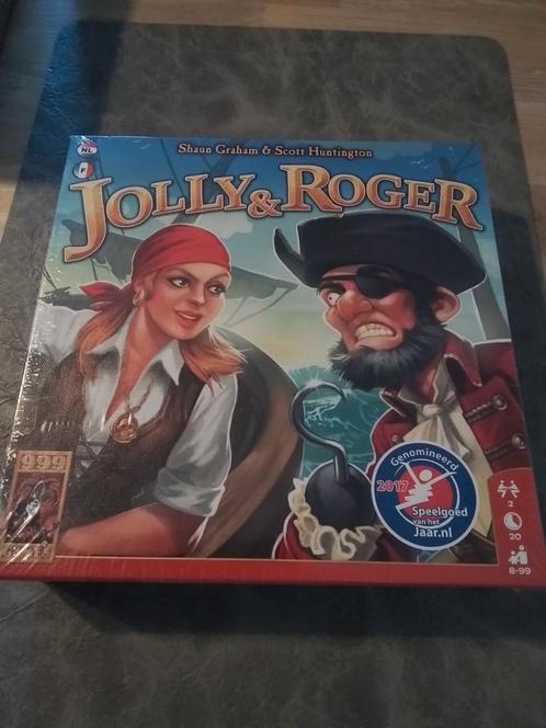 Jolly & Roger - Nieuw in verpakking!, Hobby en Vrije tijd, Gezelschapsspellen | Bordspellen, Nieuw, Een of twee spelers, Ophalen of Verzenden