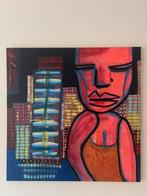 Schilderij van Marcel Elisen 80x80cm, Antiek en Kunst, Ophalen of Verzenden