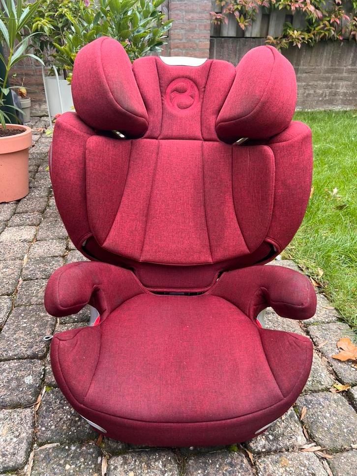 Autostoel Cybex solution, Kinderen en Baby's, Autostoeltjes, Gebruikt, Overige merken, 15 t/m 36 kg, Isofix, Ophalen