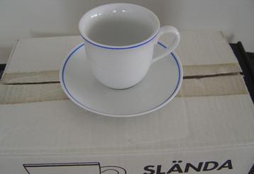 3 sets 12 x koppen 12 x schotels Nieuw Slanda Ikea beschikbaar voor biedingen