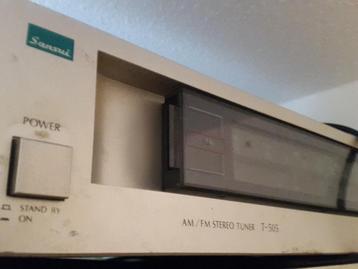 Sansui t-505 tuner    beschikbaar voor biedingen