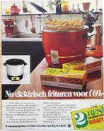 45 vintage advertenties reclames etenswaren 1975-76 eten, Gebruikt, Ophalen