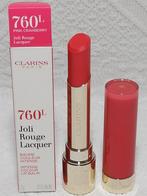 Clarins Joli Rouge Lacquer Lipstick 760L Pink Cranberry, Lippen, Verzenden, Nieuw, Make-up