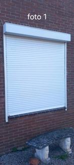 Rolluiken 2x elektrische 1x hand bediening, Doe-het-zelf en Verbouw, Rolluiken, Ophalen, Gebruikt, Wit, 150 tot 200 cm