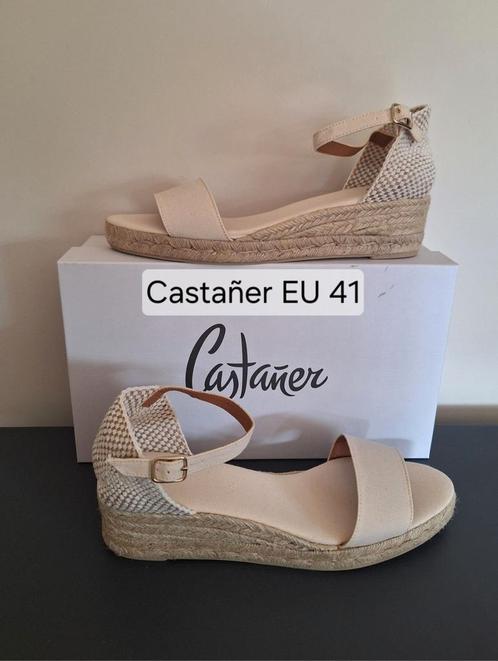 Castaner espadrilles "bala" wit crème EU 41 sleehak, Kleding | Dames, Schoenen, Nieuw, Espadrilles of Moccasins, Wit, Ophalen of Verzenden