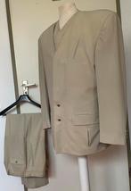 Beige 3-delig nette herenpak. Maat: 50, Kleding | Heren, Maat 52/54 (L), Panmo, Beige, Ophalen of Verzenden