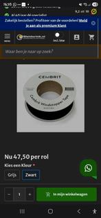 Cembrit tape, Ophalen, Nieuw, Overige typen
