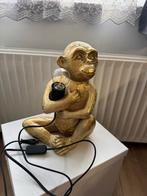 Gouden Aap Tafellamp, Huis en Inrichting, Lampen | Tafellampen, Ophalen of Verzenden, Zo goed als nieuw, Kunststof, Minder dan 50 cm