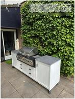 Buitenkeuken Boretti Luxe met lades en deuren steigerhout, Tuin en Terras, Buitenkeukens, Houtskool, Vrijstaand, Info@hout-art.nl