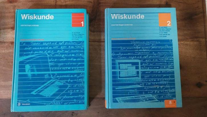 Wiskunde voor hoger onderwijs deel 1 & 2, Boeken, Schoolboeken, Gelezen, Wiskunde B, VWO, Ophalen of Verzenden
