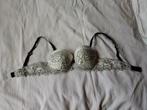 z. luxe BH met kant en stras VICTORIA S SECRET mt 36B, Ophalen of Verzenden, Wit, Victoria's secret, BH