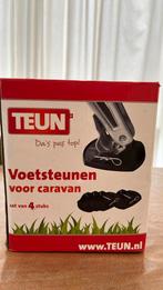 4 voetsteunen voor caravan, Ophalen, Zo goed als nieuw