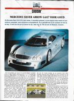 Reportage MERCEDES CLK-GTR Silver Arrow, Penthouse 1998 NL, Nieuw, Auto Media, Mercedes, Ophalen of Verzenden