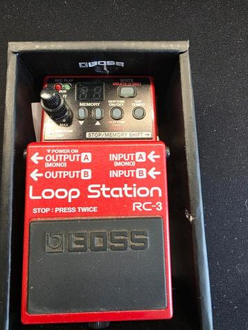 Boss RC3 loop station beschikbaar voor biedingen