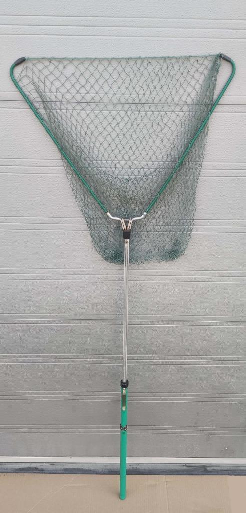 Schepnet Albatros 1,5 meter telescopisch opvouwbaar, Watersport en Boten, Hengelsport | Algemeen, Gebruikt, Net of Fuik, Ophalen