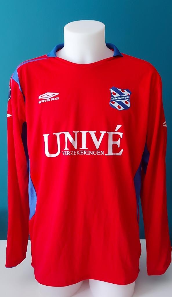 Matchworn Europa League voetbalshirt Dingsdag (sc Heerenveen, Verzamelen, Sportartikelen en Voetbal, Zo goed als nieuw, Shirt