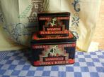 Douwe Egberts koffiedoos/ spaarpuntenblik/ koffieblik DE, Verzamelen, Blikken, Ophalen of Verzenden, Gebruikt, Koffie, Douwe Egberts