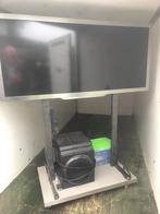Sony PS4 + 50" 21:9 TV, Ophalen, Gebruikt, Met 2 controllers, Original