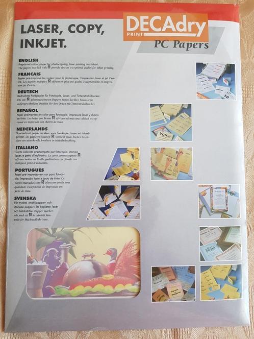 Decadry Voorbedrukt Papier ( OPF- 3598), Hobby en Vrije tijd, Kaarten | Zelf maken, Nieuw, Ophalen of Verzenden