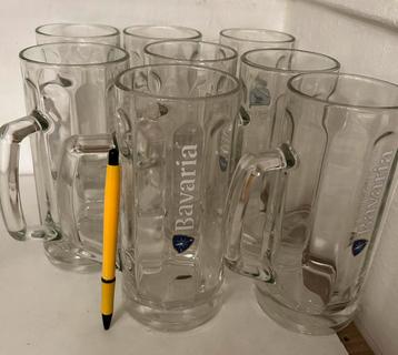 Set van 8 Bavaria Glazen beschikbaar voor biedingen