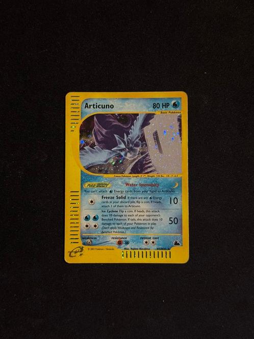 Articuno H3/H32 Holo - skyridge, Hobby en Vrije tijd, Verzamelkaartspellen | Pokémon, Zo goed als nieuw, Losse kaart, Ophalen of Verzenden