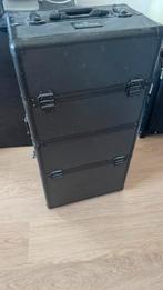 Make-up studio rolkoffer, Sieraden, Tassen en Uiterlijk, Koffers, Ophalen, Hard kunststof, 45 tot 55 cm, Zo goed als nieuw