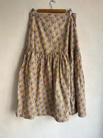 odeeh maxi rok geel blauw maat 40 katoen, Kleding | Dames, Rokken, Maat 38/40 (M), Odeeh, Verzenden, Geel