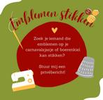 Emblemen stikken, 33 - 40 uur, Overige niveaus, Overige vormen