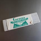 VINTAGE DECORATIEF KAARTJE ELASTIEK  "CORONA", Ophalen of Verzenden, Zo goed als nieuw, Lint, Band of Elastiek