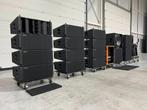 TWAUDiO/Powersoft line array: 12x VERA36 4x VERAS33 X8 X4, Ophalen of Verzenden, Gebruikt, 120 watt of meer, Overige merken