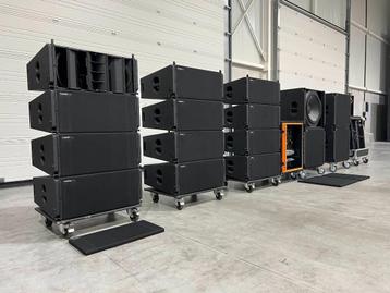 TWAUDiO/Powersoft line array: 12x VERA36 4x VERAS33 X8 X4 beschikbaar voor biedingen