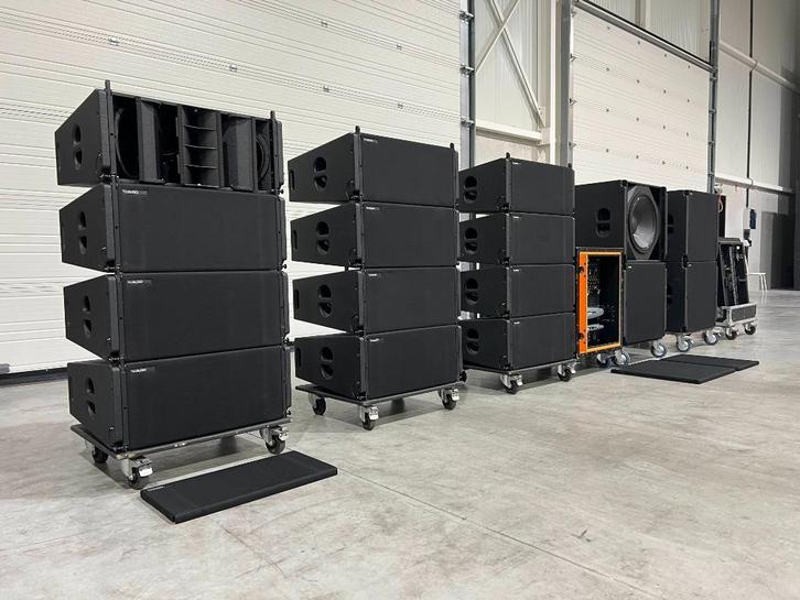 TWAUDiO/Powersoft line array: 12x VERA36 4x VERAS33 X8 X4, Audio, Tv en Foto, Luidsprekers, Gebruikt, 120 watt of meer, Overige merken