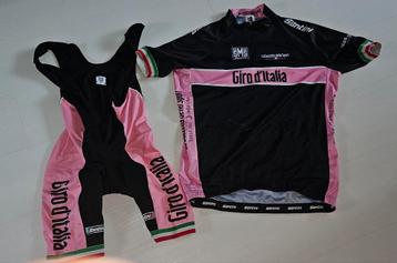 Santini cycling sms giro d'italia..SET..Maat: M beschikbaar voor biedingen