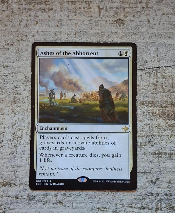 Ashes of the Abhorrent - Magic the Gathering, Hobby en Vrije tijd, Verzamelkaartspellen | Magic the Gathering, Gebruikt, Verzenden