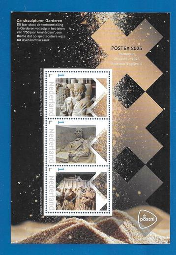 Beurspostzegels Postex nr. 2 2025 (postzegelvel)   beschikbaar voor biedingen