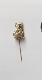 leuk holmetaal speldje met koala beer, Verzamelen, Ophalen of Verzenden, Gebruikt, Speldje of Pin