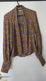 Miss Candyfloss blouse maat L , topvintage, Ophalen of Verzenden, Zo goed als nieuw, Maat 42/44 (L), Blauw